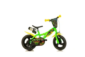 Kids TMNT Bike 12" Teenage Mutant Ninja Turtles Mutant Mayhem Childrens Bicycle - Picture 1 of 5