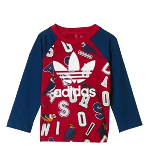 Adidas Originals FR Infant T-Shirt Multicolor-Tech Steel s95938 - Picture 1 of 5