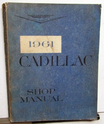Cadillac Service Shop Manual Series 60 62 75 1961 autos y chasis comercial Foto 1 de 4