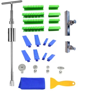Car Body Dent Repair Slide Hammer Puller Tool Auto Remover Hail Paintless Kits - Bild 1 von 11