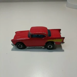 Vintage Hot Wheels Red 57 Chevy Chevrolet Bel Air 1/64 Diecast/Plastic - Picture 1 of 6
