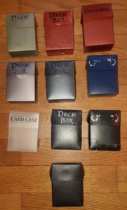 Lot de 10 Boîtes de rangement pour cartes Magic mtg - Deckbox - Imagen 1 de 4