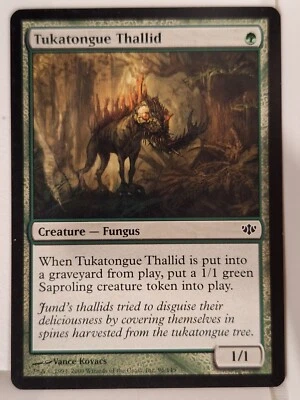 Tukatongue Thallid - Conflux - Magic the Gathering MTG Nice! - Image 1 of 2