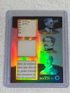 2024 Piezas del Pasado Edición 1800 NAISMITH/DOUBLEDAY/CAMP Triple Reliquia #182 - Imagen 1 de 5