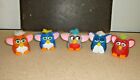1998 Lot Of 5 Mcdonald's Happy Meal Furby Toys