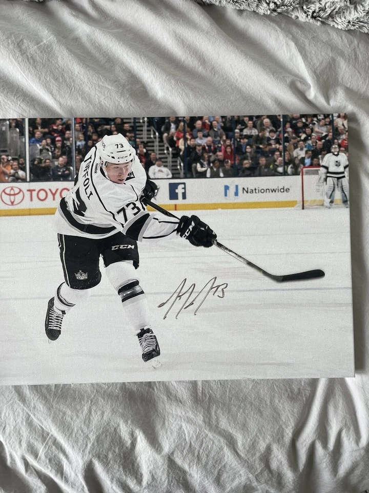 Tyler Toffoli 12x16 Autographed Canvas - Image 1 of 1