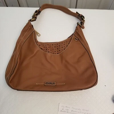 CHALA MUJER MONEDERO BOLSO GRANDE HOBO MARRÓN 13x10x3 Foto 1 de 4