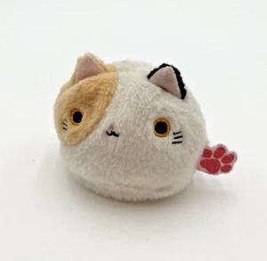 Sanei Calico Cat Dango Plush Mini Bean Bag Kitty Cute Stuffed Toy 3" - Picture 1 of 6