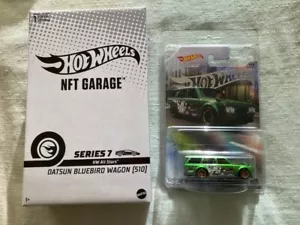 Hot Wheels - 2024 NFTG Garage Series 7 - Green Datsun 510 Wagon - New - Picture 1 of 8
