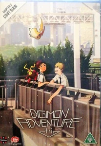 DIGIMON ADVENTURE TRI: CHAPTER 3 CONFESSION DVD 2017 REGION 2 BBFC U LOVELY DISC - Picture 1 of 1