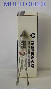 6021 THOMSON LOGO CABLE ACABADO DOBLE TRIODO 60 PIEZAS TUBO VÁLVULA NOS - Imagen 1 de 1