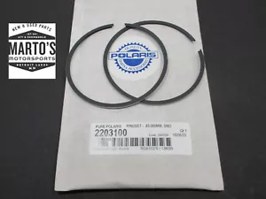QTY 2 NEW OEM POLARIS 2006 RMK FUSION SWITCHBACK 900 PISTON RINGS 83mm STD - Picture 1 of 2