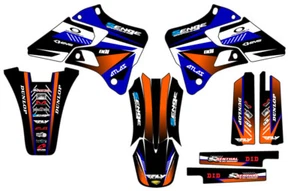 1996-1999 YZ 250 2-STROKE SURGE Blue Senge Graphics Kit Compatible with Yamaha - Picture 1 of 10