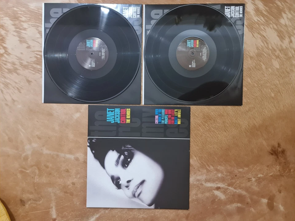 JANET JACKSON - CONTROL THE REMIXES - 180g Vinyl 2LP w Hype Sticker(Almost New) - Image 1 of 1