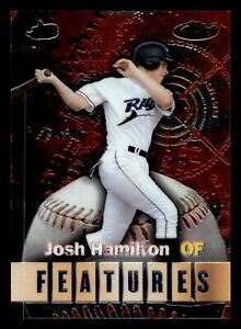 2000  Finest #132 Features Josh Hamilton/Pat Burrell Devil Rays/Phillies