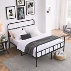 Iron Bed Frame - Metal, Wrought, Platform, Canopy Options