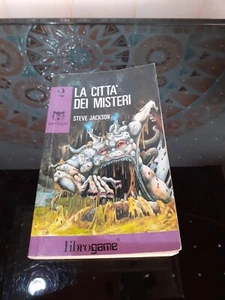 LIBROGAME LA CITTÀ DEI MISTERI - SERIE SORTILEGIO prima edizione 1987 - Foto 1 di 6