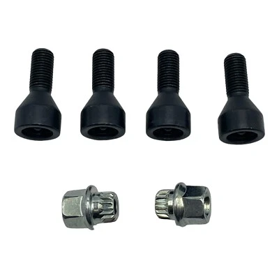 Juego de pernos de bloqueo de rueda MINI Cooper 36130141577 R50 R52 R53 BMW Foto 1 de 4