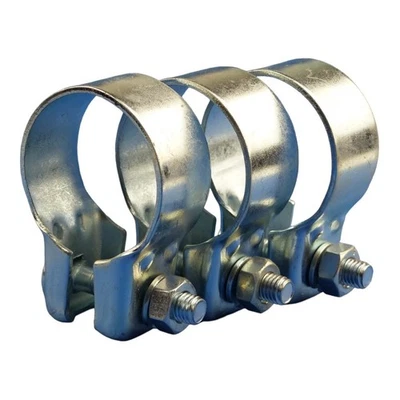 3 x Auspuffschelle, Montageschelle , Breitbandschelle / Clamp VAG Ø 51,5 mm - Image 1 of 4