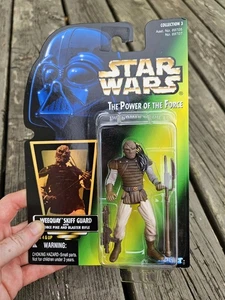NEW 1996 Hasbro Kenner Star Wars The Power Of The Force Weequay Skiff Guard - Picture 1 of 5