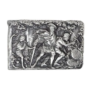 Medieval Design Belt Buckle w/Velvet Bag | Handcrafted from Lead-Free Pewter ... - Picture 1 of 9