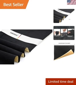 Soft Touch Kunstlederfolie - Autoinnenausstattung (schwarz) - Bild 1 von 11