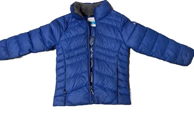Boys Columbia XS 6 / 6X Blue Puffer Jacket Omni-Heat - Image 1 of 4