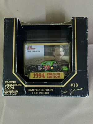 NIB 1994 Racing Champions 1:64 Premier Edition NASCAR Diecast #18 Dale Jarrett - Image 1 of 4