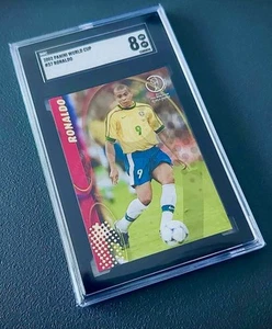 2002 Korea Japan Panini World Cup Ronaldo Nazario R9 Brasil Fenomeno SGC PSA #37 - Bild 1 von 2