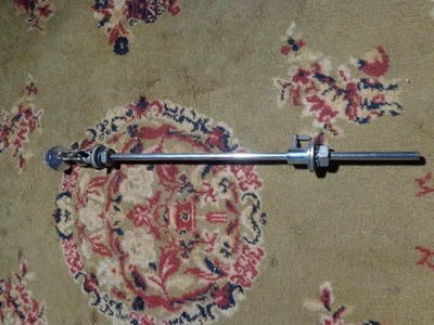 Vintage WFL Ludwig  Bass Drum cymbal mount with tilter  Nickel finish - Image 1 of 4