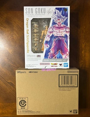 SH Figuarts Dragon Ball Super Son Goku Ultra Instinto Edición Toyotarou *SELLADO* Foto 1 de 4