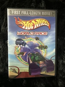 Hot Wheels World Race DVD Rare OOP Region 1 First Full-Length Movie - Picture 1 of 4