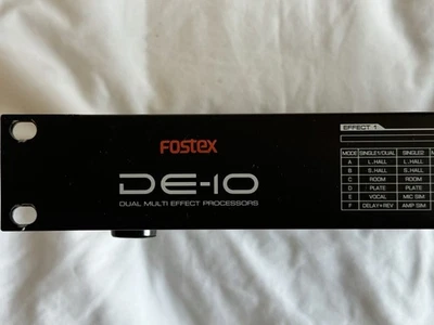Fostex De-10 Effects Processor - Image 1 of 3