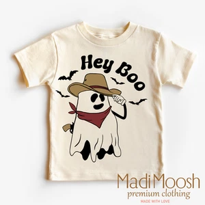 Hey Boo Western Halloween Shirt - Halloween Tee - Picture 1 of 6