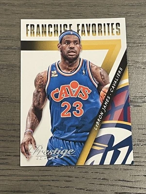 2014-15 Panini Prestige Franchise Favorites LeBron James #6 Cleveland Cavaliers - Image 1 of 2