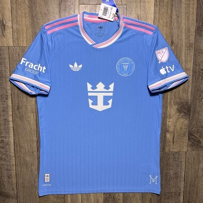 Nueva con etiquetas Adidas Inter Miami Lionel Messi 25/26 Auténtica Tercera Camiseta de Fútbol Hombres L $180 Foto 1 de 4