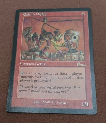 Goblin Welder ULG Urza's Legacy - Light play (see photos) | Magic the Gathering - Image 1 of 2