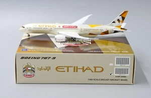 Etihad B787-9 Reg: A6-BLM JC Wings Scale 1:400 Diecast model FLAPS DOWN XX4219A - Picture 1 of 12