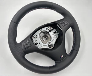 BMW E90 M3 E92 E91 E93 E82 E87 E88 M SPORT Steering Wheel NEW REMANUFACTURED - Picture 1 of 8