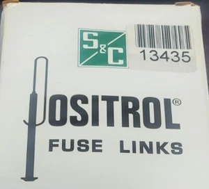 5 Pk S & C Electric Co Positrol Fuse Links - 5 Amp 64005R1 Mfg Date 12/14/2021 - Picture 1 of 6