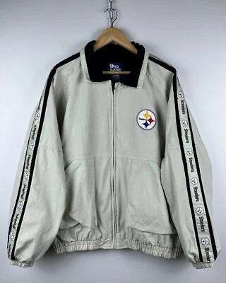 90's Pittsburgh Steelers NFL Pro Player Vintage Men's Jacket Size L - Image 1 of 4