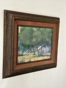 VTG Original Water color Painting Lillian Fowler Llano Texas - Picture 1 of 23