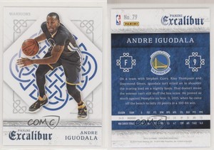 2015-16 Panini Excalibur Light Blue Andre Iguodala #79