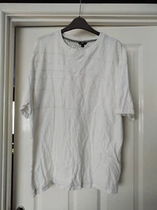 Matalan Mens White Short Sleeved T Shirt. Size Xl - Picture 1 of 4