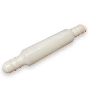 Tupperware Back-Nudelholz #B1003 weiß mit Deckel #687 Befüllen & Kühlen Vintage - Bild 1 von 5