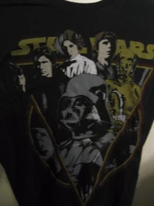 Nueva con etiquetas Camiseta Clásica Universal Studios Star Wars Talla XL Darth Leia Luke Han C3PO - Imagen 1 de 4