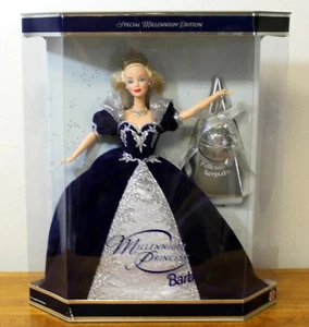 Millennium Princess Barbie Special Edition mit Hallmark 2000 Andenken #24154 - Bild 1 von 3