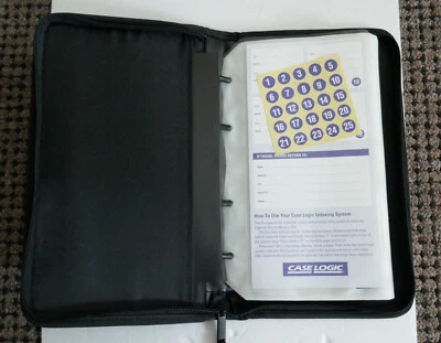 Case Logic CD / DVD Tasche für max. 24 CDs / DVDs, mit Reißverschluß - Bild 1 von 3