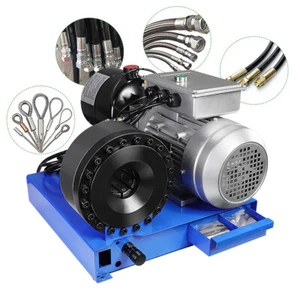 Electric Hydraulic Hose Crimping Machine Automatic Hose Crimper Pipe Shrinking - Picture 1 of 16