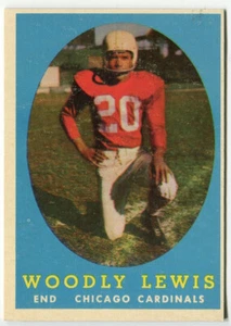 1958 Topps #82 Woodly Lewis Chicago Cardinals - Picture 1 of 2